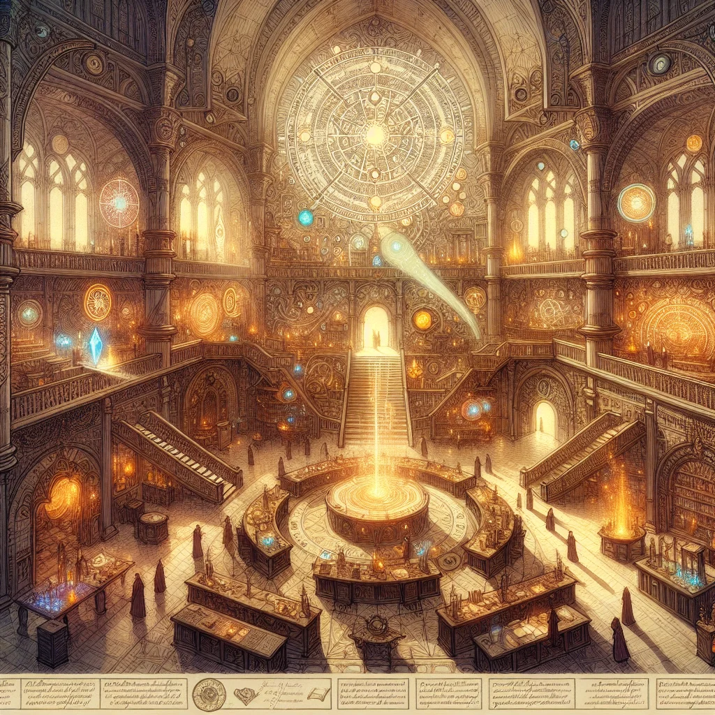 Wizard's College Interior